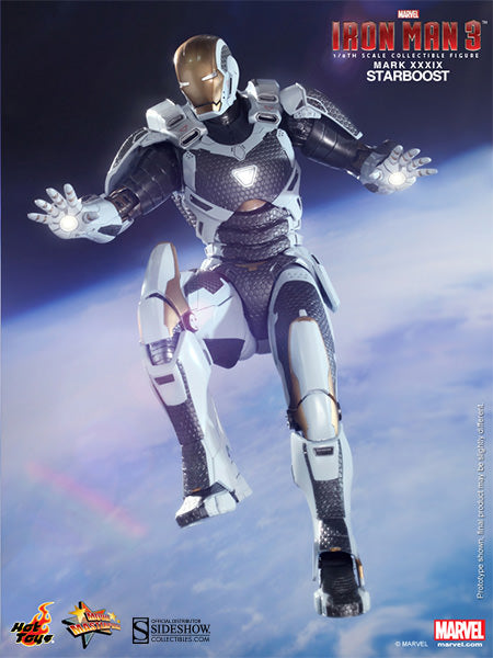 Hot Toys Iron Man Mark XXXIX Starboost 12 Inch 1/6 Scale Action Figure MMS214