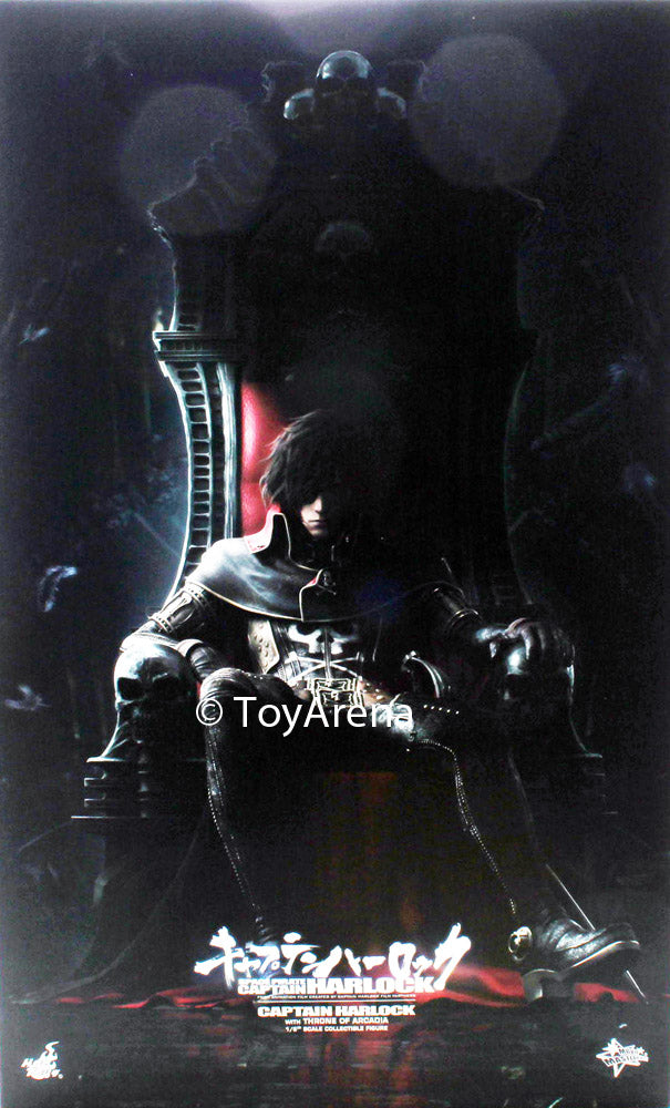 Hot Toys 1/6 Captain Harlock with Throne of Arcadia Sixth Scale Figure MMS223