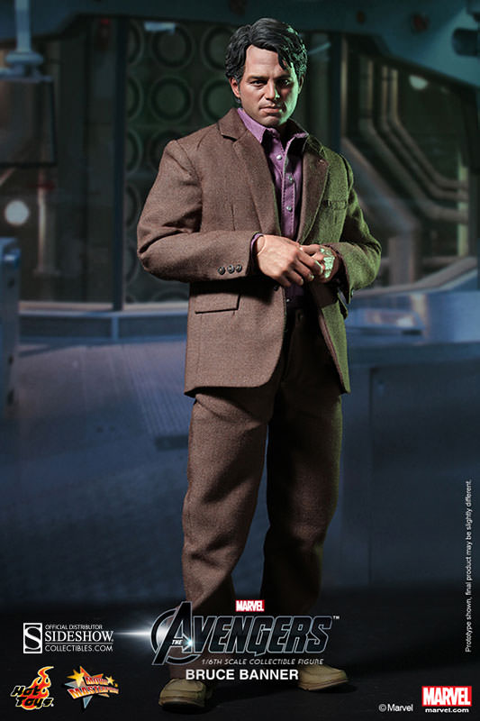 Hot Toys 1/6 Bruce Banner Sixth Scale Figure MMS229