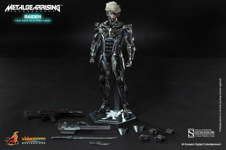 Hot Toys 1/6 Metal Gear Rising: Revengeance Raiden Sixth Scale Figure VGM17