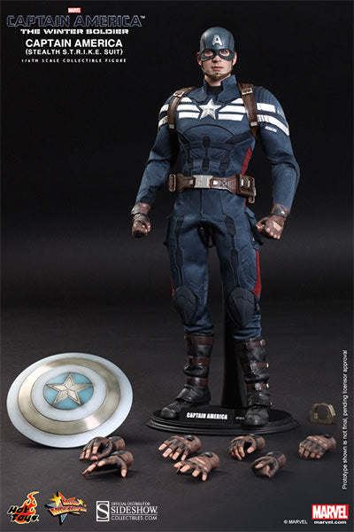 Hot Toys 1/6 Captain America Stealth S.T.R.I.K.E. Suit Sixth Scale Figure MMS242