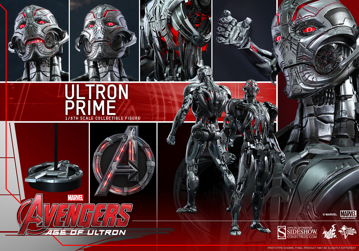 Hot Toys 1/6 The Avengers Age of Ultron Ultron Prime Sixth Scale MMS284