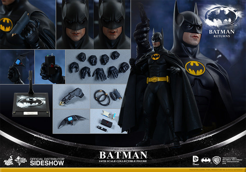 Hot Toys Batman Returns Batman (Michael Keaton) 1/6 Scale Figure MMS293