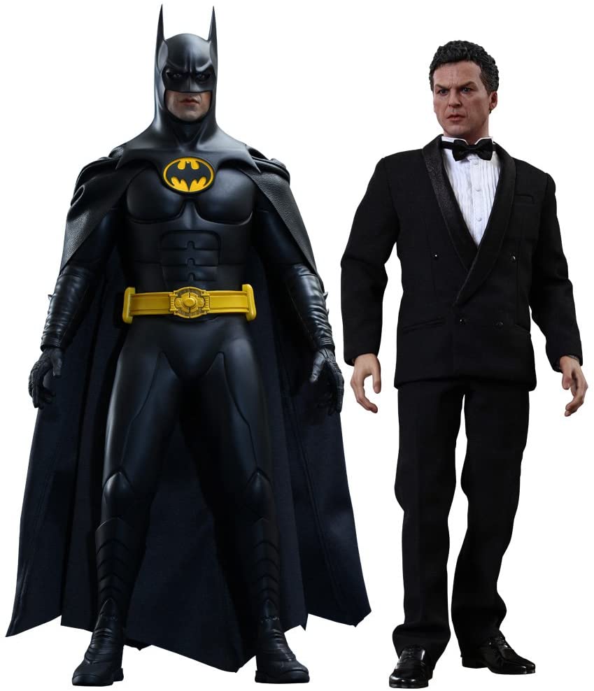 Hot Toys Batman and Bruce Wayne Batman Returns 1/6 Scale Action Figure MMS294
