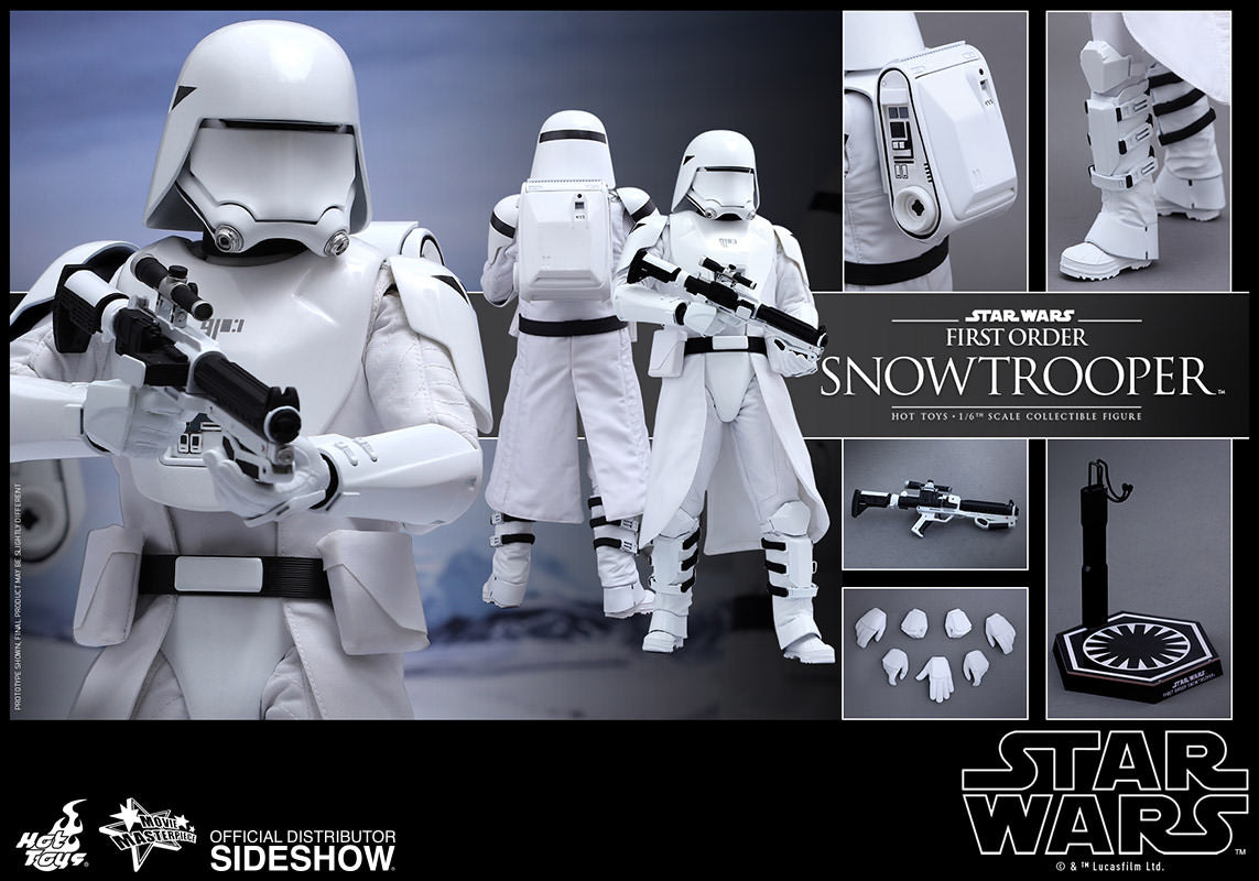 Hot Toys 1/6 First Order Snowtroopers Star Wars Episode VII The Force Awakens MMS321 Sixth Scale Figure