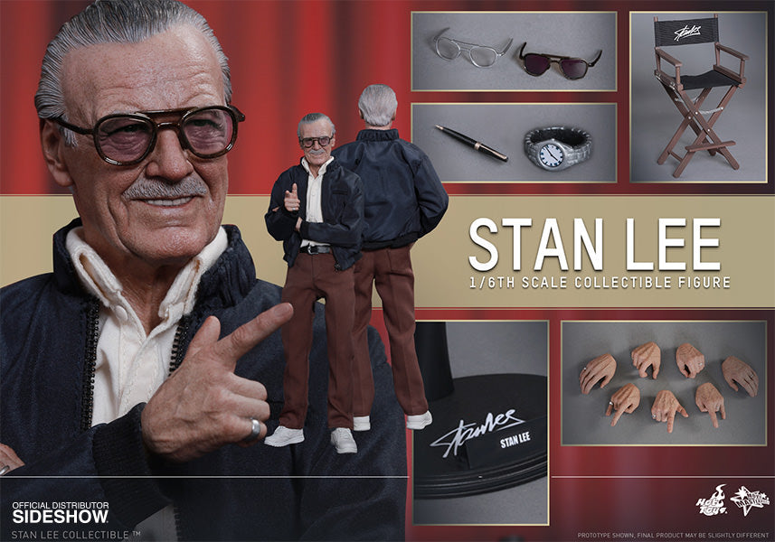 Hot Toys 1/6 Stan Lee Sixth Scale Figure MMS327