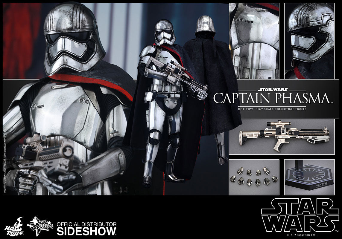 Hot Toys 1/6 Star Wars The Force Awakens Captain Phasma Sixth Scale Figure MMS328