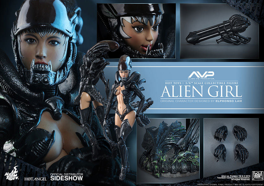 Hot Toys 1/6 Alien V Predator Alien Girl Sixth Scale Figure HAS002