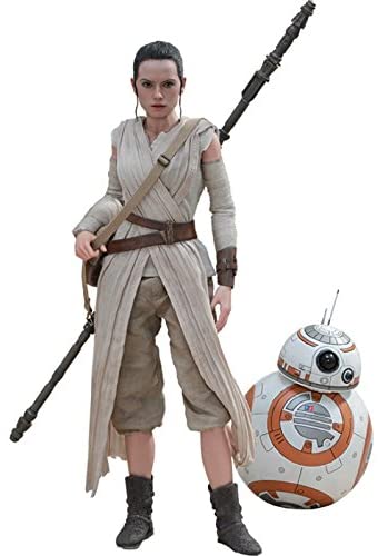 Hot Toys 1/6 Star Wars Episode VII The Force Awakens Rey and BB8 Set Sixth Scale MMS337