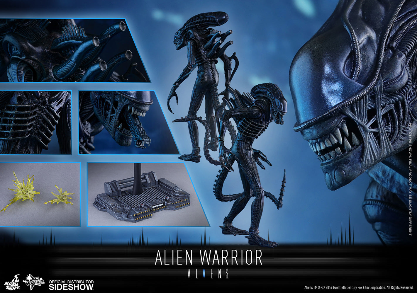 Hot Toys 1/6 Aliens Alien Warrior Sixth Scale MMS354