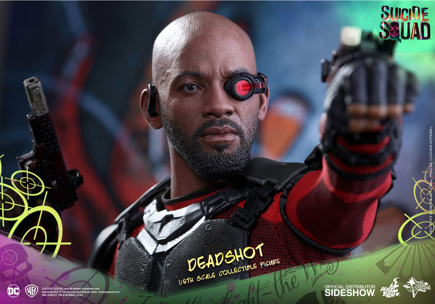 Hot Toys 1/6 Suicide Squad Deadshot Sixth Scale Figure MMS381