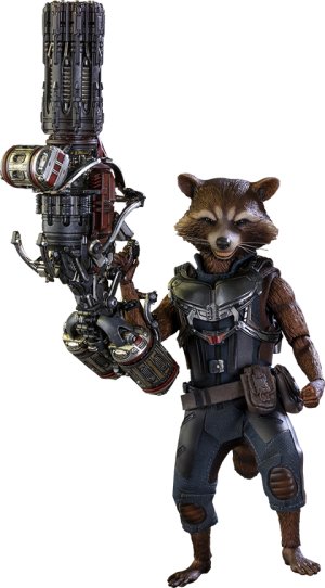 Hot Toys 1/6 Guardians of the Galaxy Vol. 2 Rocket Racoon Deluxe Ver Sixth scale Figure MMS411