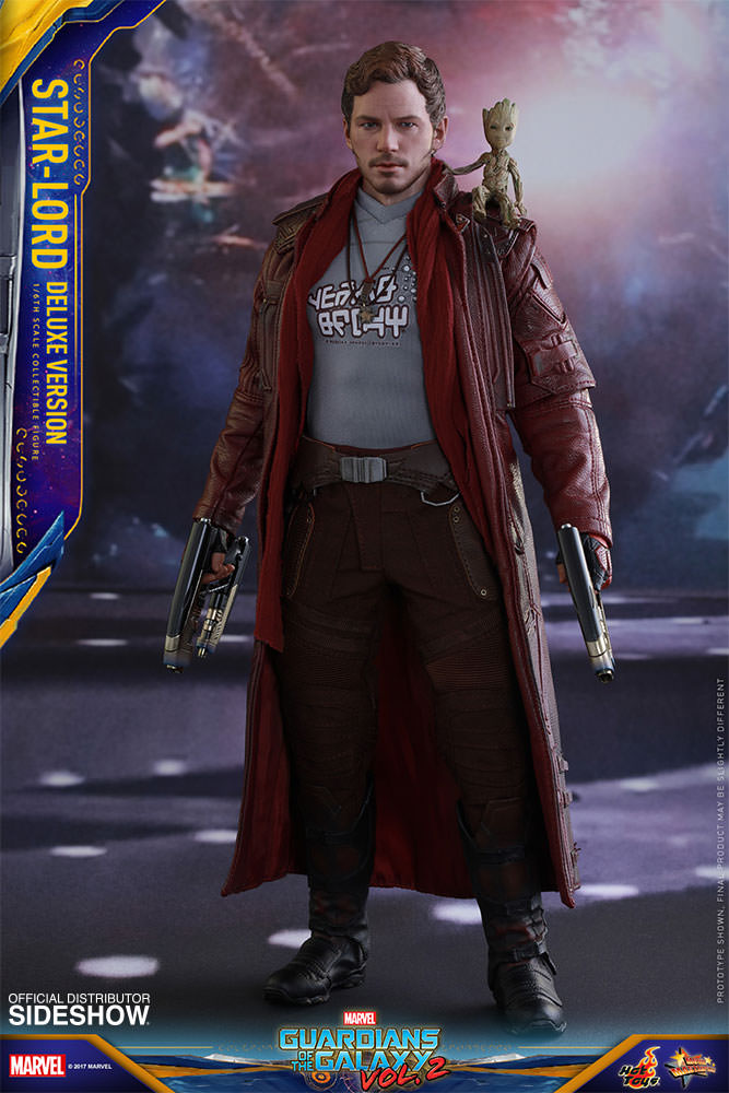 Hot Toys 1/6 Guardians of the Galaxy Vol. 2 Star Lord Deluxe Version Sixth Scale MMS421