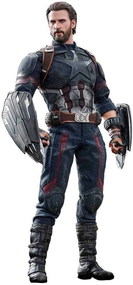 Hot Toys 1/6 Avengers Infinity War Captain America Sixth Scale Figure MMS480