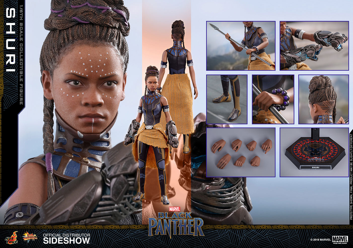 Hot Toys 1/6 Shuri Marvel's Black Panther Sixth Scale MMS501