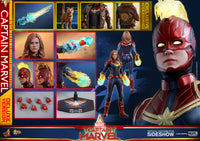 Hot Toys 1/6 Captain Marvel Deluxe Ver Sixth Scale Figure MMS522