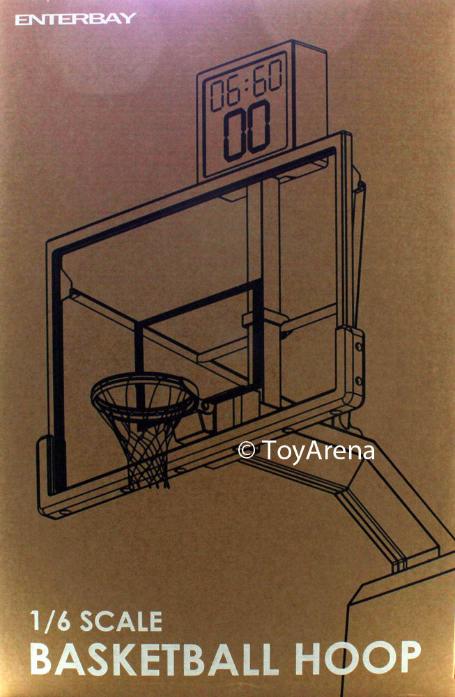 Enterbay 1/6 Scale Basketball Hoop with Shot Clock
