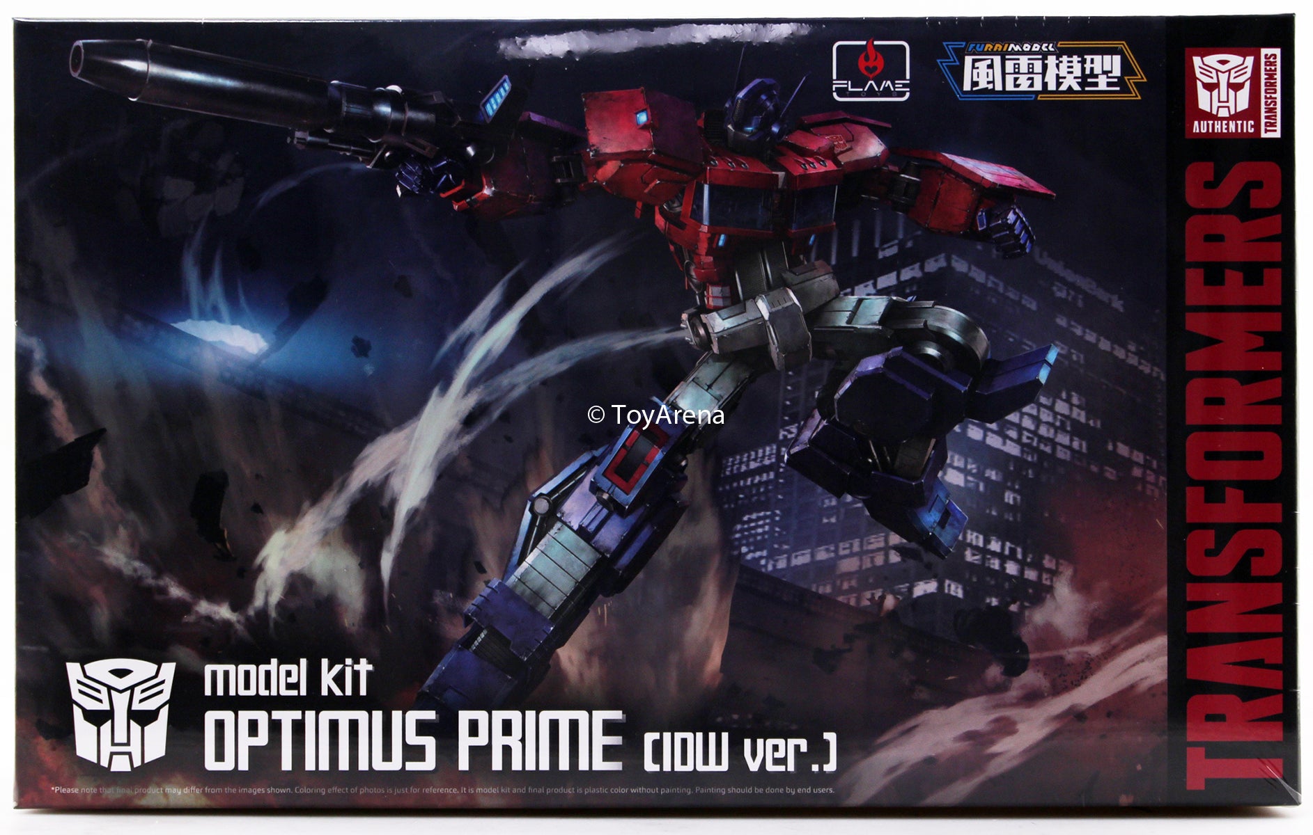 Flame Toys Furai Model Transformers Optimus Prime IDW Version Model Kit