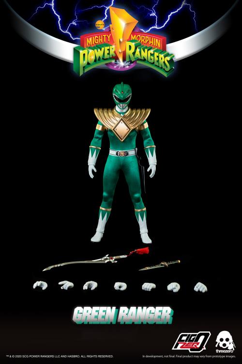 ThreeZero FigZero 1/6 Mighty Morphin Power Rangers Green Ranger Sixth Scale Figure