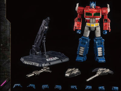 ThreeZero Transformers War for Cybertron Trilogy Optimus Prime DLX Scale Figure