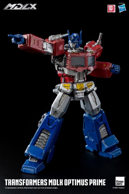 ThreeZero Transformers Optimus Prime MDLX Scale Figure
