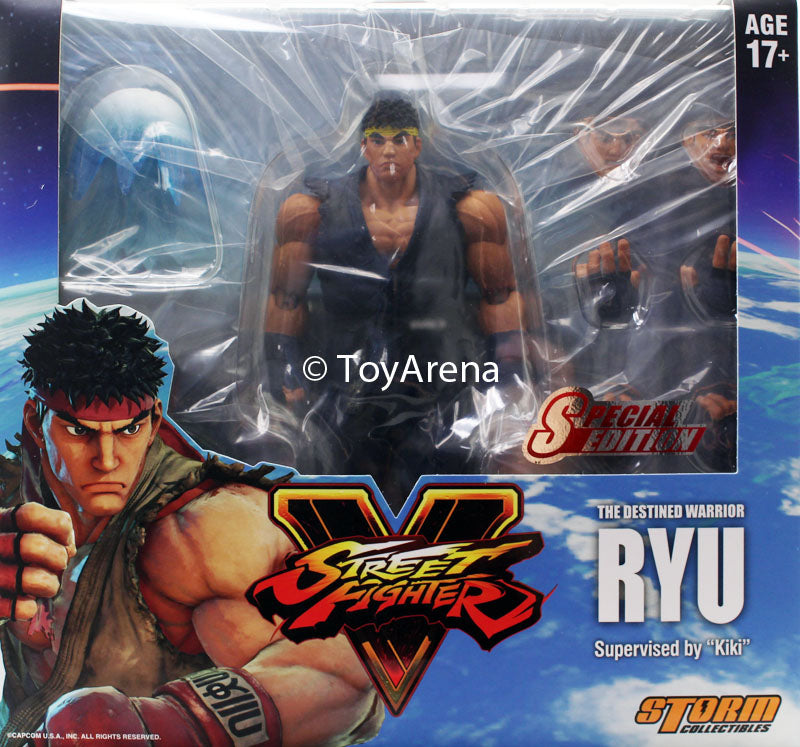 Storm Collectibles 1/12 Street Fighter V Ryu Blue Color Special Version Scale Action Figure