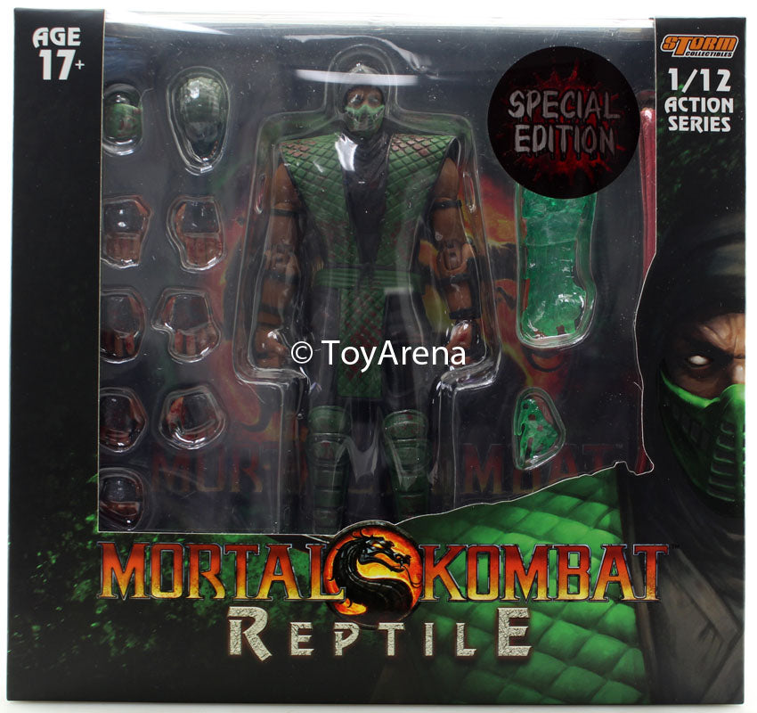 Storm Collectibles 1/12 Mortal Kombat Reptile Special Edition (Bloody) Scale Action Figure