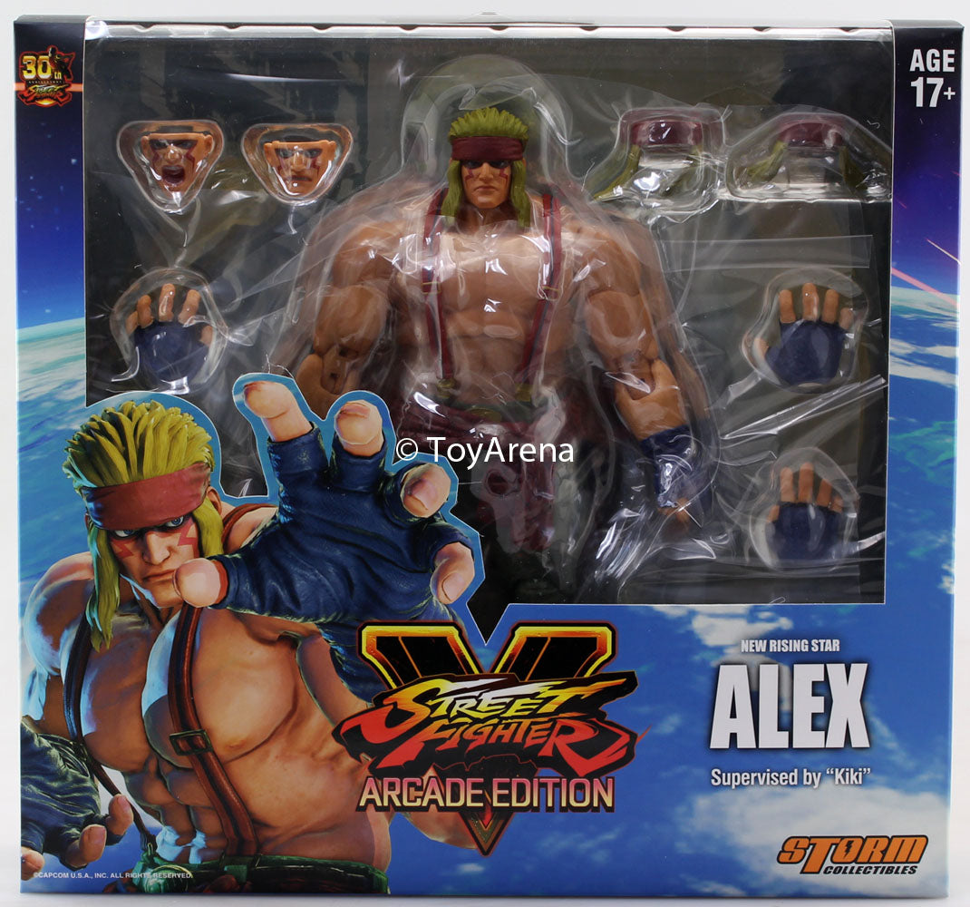 Storm Collectibles 1/12 Street Fighter V Alex Scale Action Figure