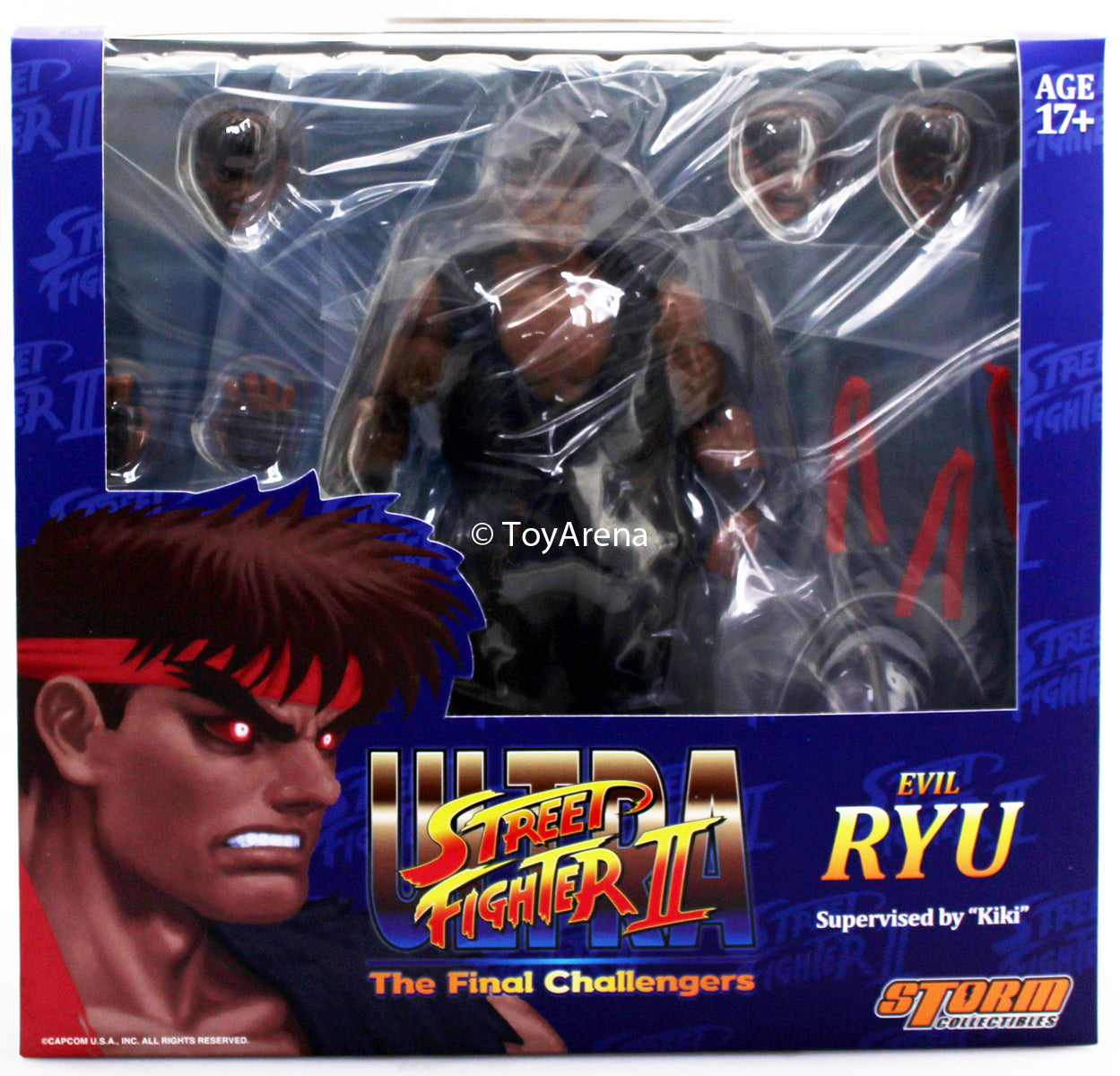 Storm Collectibles 1/12 Street Fighter II Evil Ryu Scale Action Figure