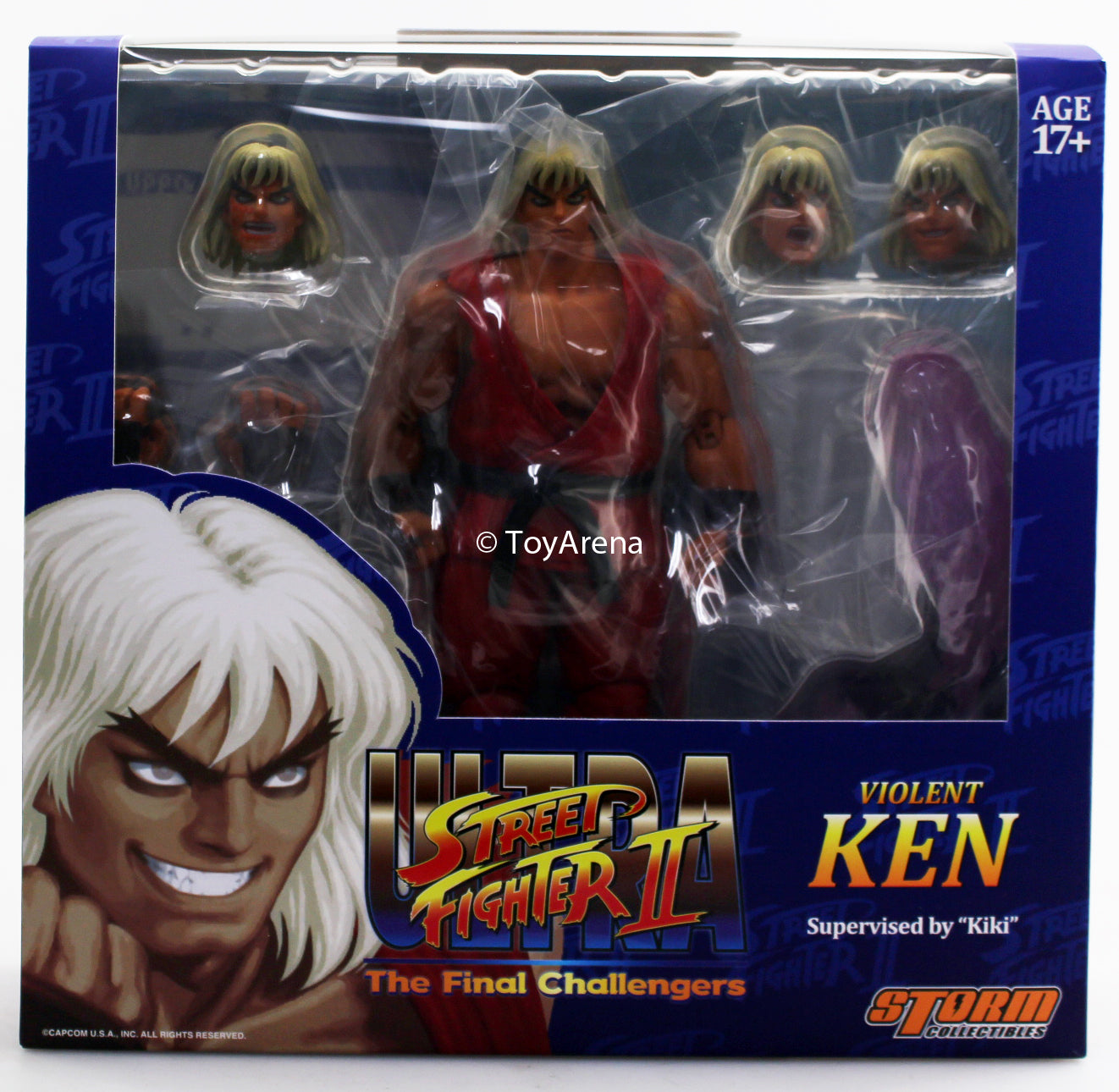 Storm Collectibles 1/12 Street Fighter II Violent Ken Scale Action Figure