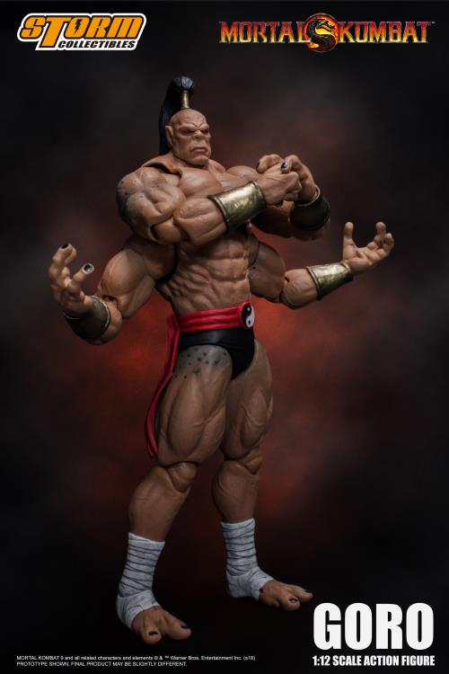 Storm Collectibles 1/12 Mortal Kombat Goro Scale Action Figure