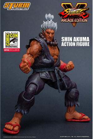 Storm Collectibles 1/12 Street Fighter V SDCC 2018 Arcade Edition Shin Akuma Scale Action Figure 3