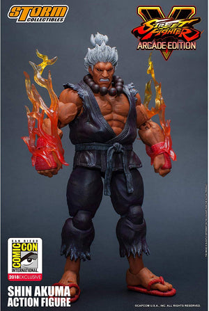 Storm Collectibles 1/12 Street Fighter V SDCC 2018 Arcade Edition Shin Akuma Scale Action Figure 4