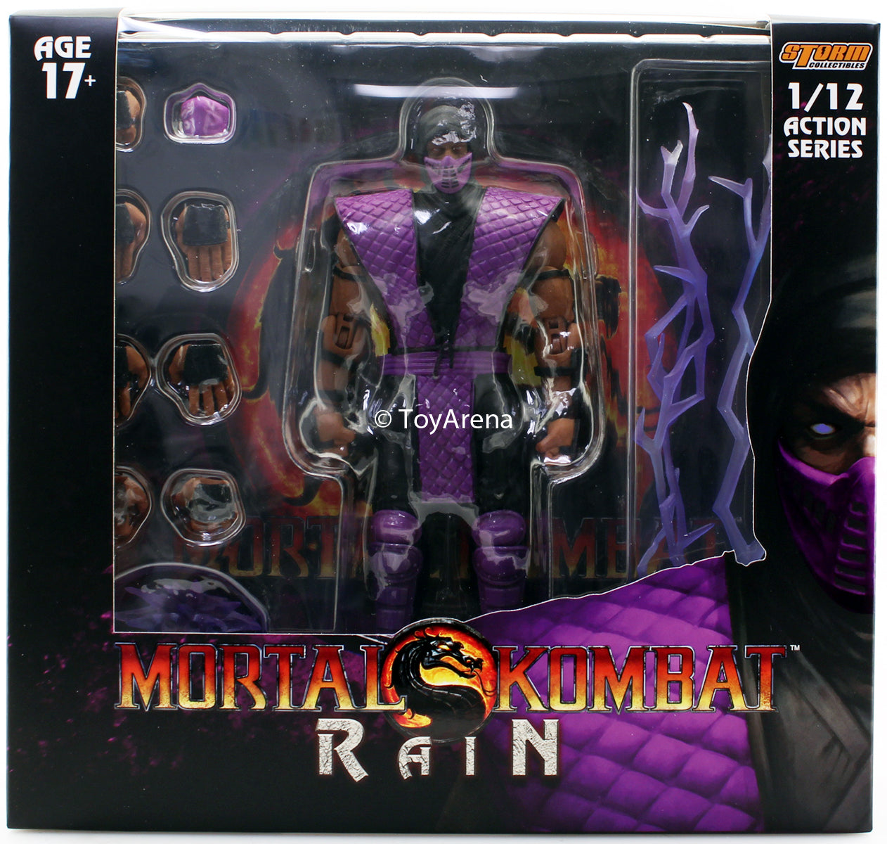 Storm Collectibles 1/12 Mortal Kombat Rain Exclusive Scale Action Figure