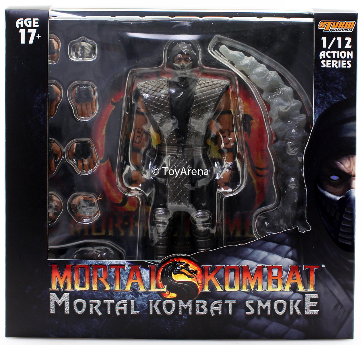 Storm Collectibles 1/12 Mortal Kombat Smoke Exclusive Scale Action Figure