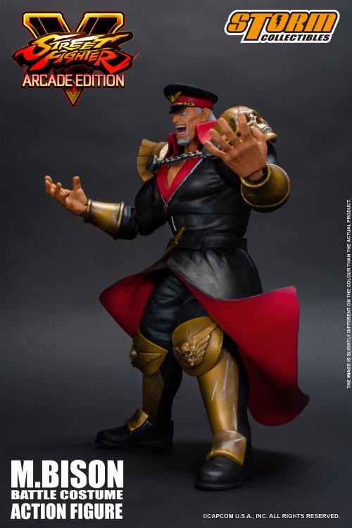 Storm Collectibles 1/12 Street Fighter V M. Bison Battle Costume Arcade Edition Scale Action Figure