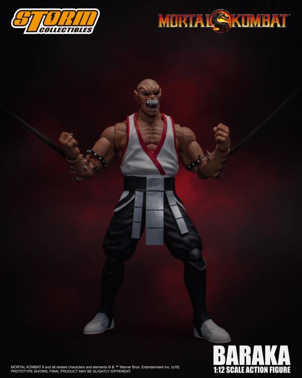 Storm Collectibles Mortal Kombat Baraka Action Figure