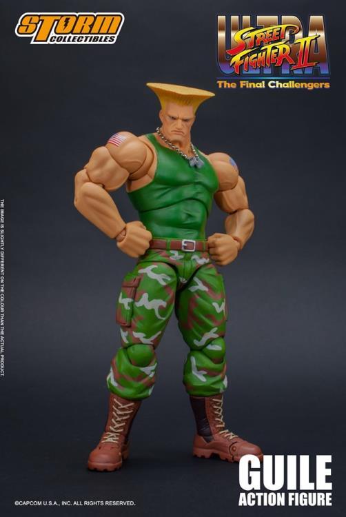 Storm Collectibles 1/12 Ultra Street Fighter II Guile Scale Action Figure 2