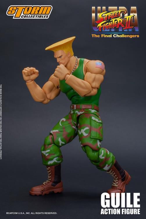 Storm Collectibles 1/12 Ultra Street Fighter II Guile Scale Action Figure 4