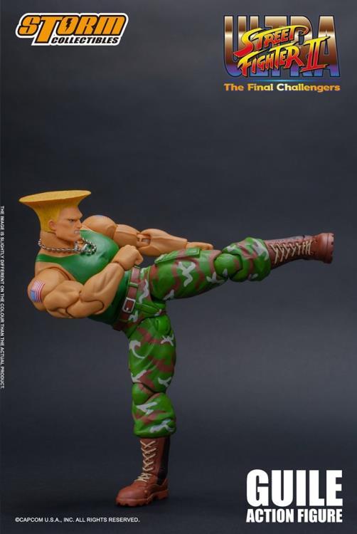 Storm Collectibles 1/12 Ultra Street Fighter II Guile Scale Action Figure 5