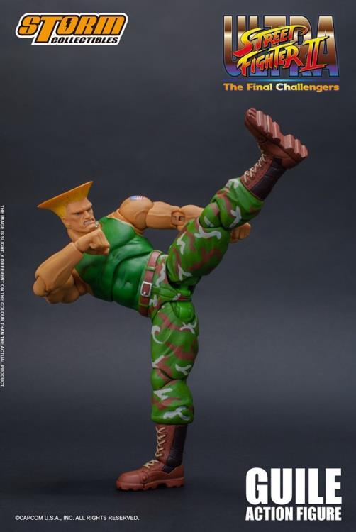 Storm Collectibles 1/12 Ultra Street Fighter II Guile Scale Action Figure 6