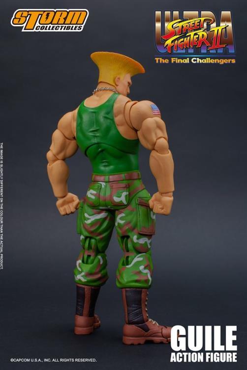 Storm Collectibles 1/12 Ultra Street Fighter II Guile Scale Action Figure 3