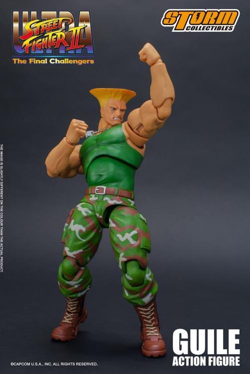 Storm Collectibles 1/12 Ultra Street Fighter II Guile Scale Action Figure 8