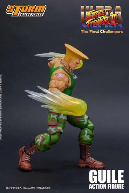 Storm Collectibles 1/12 Ultra Street Fighter II Guile Scale Action Figure 9