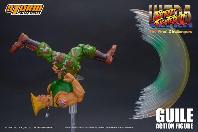 Storm Collectibles 1/12 Ultra Street Fighter II Guile Scale Action Figure 11