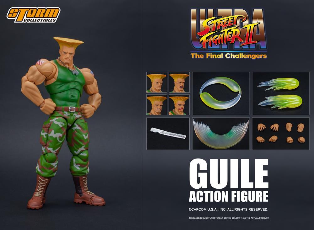 Storm Collectibles 1/12 Ultra Street Fighter II Guile Scale Action Figure 1