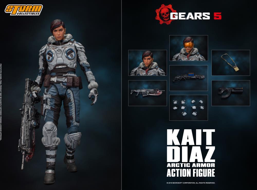 Storm Collectibles 1/12 Gears of War 5 Kait Diaz Scale Action Figure 1