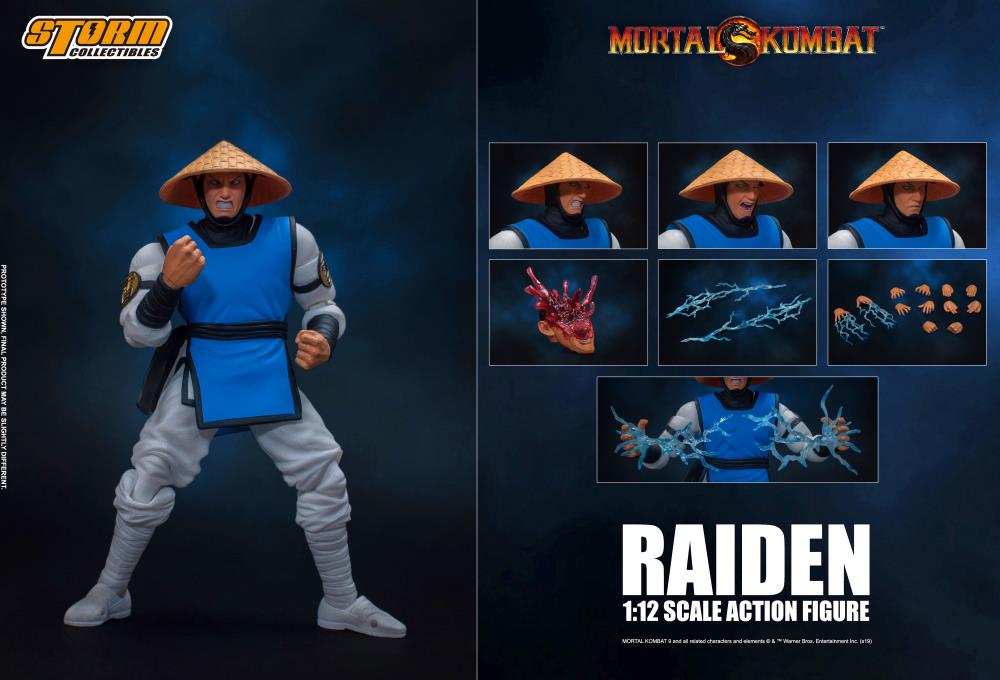 Storm Collectibles 1/12 Mortal Kombat Raiden Action Figure