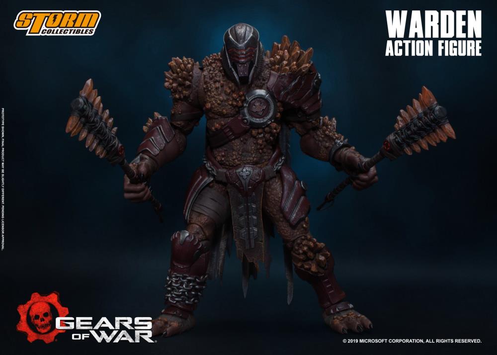 Storm Collectibles 1/12 Gears of War Warden Scale Action Figure