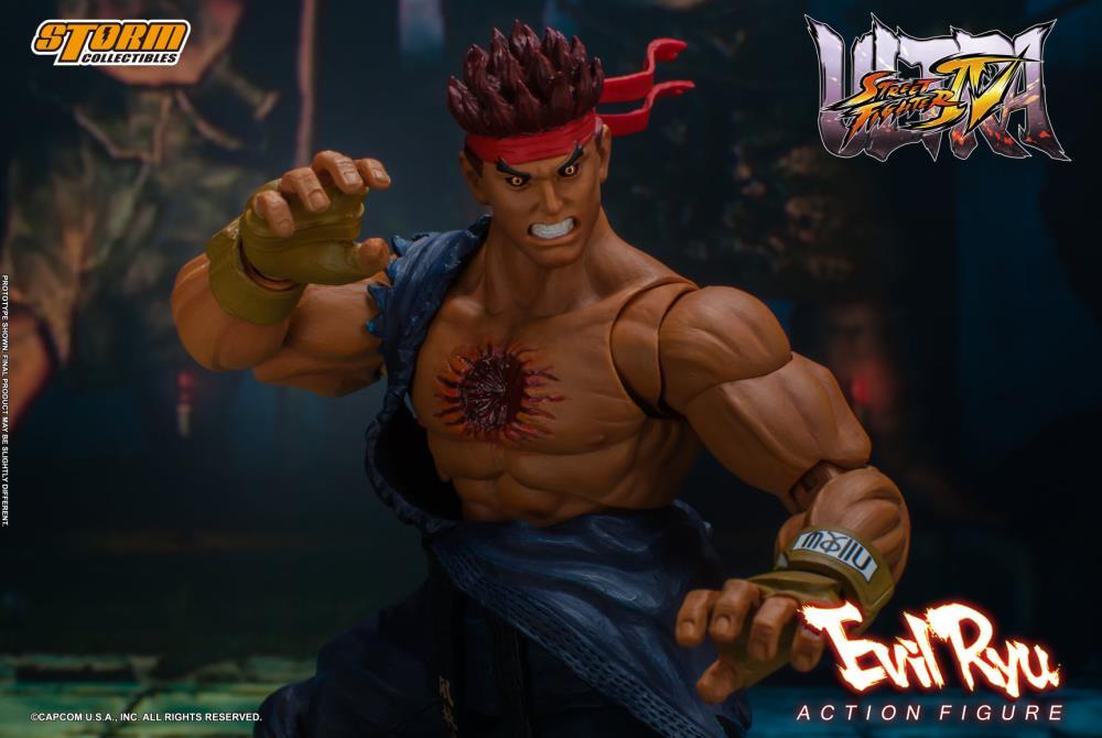 EVIL RYU - Street Fighter IV Action Figure – Storm Collectibles